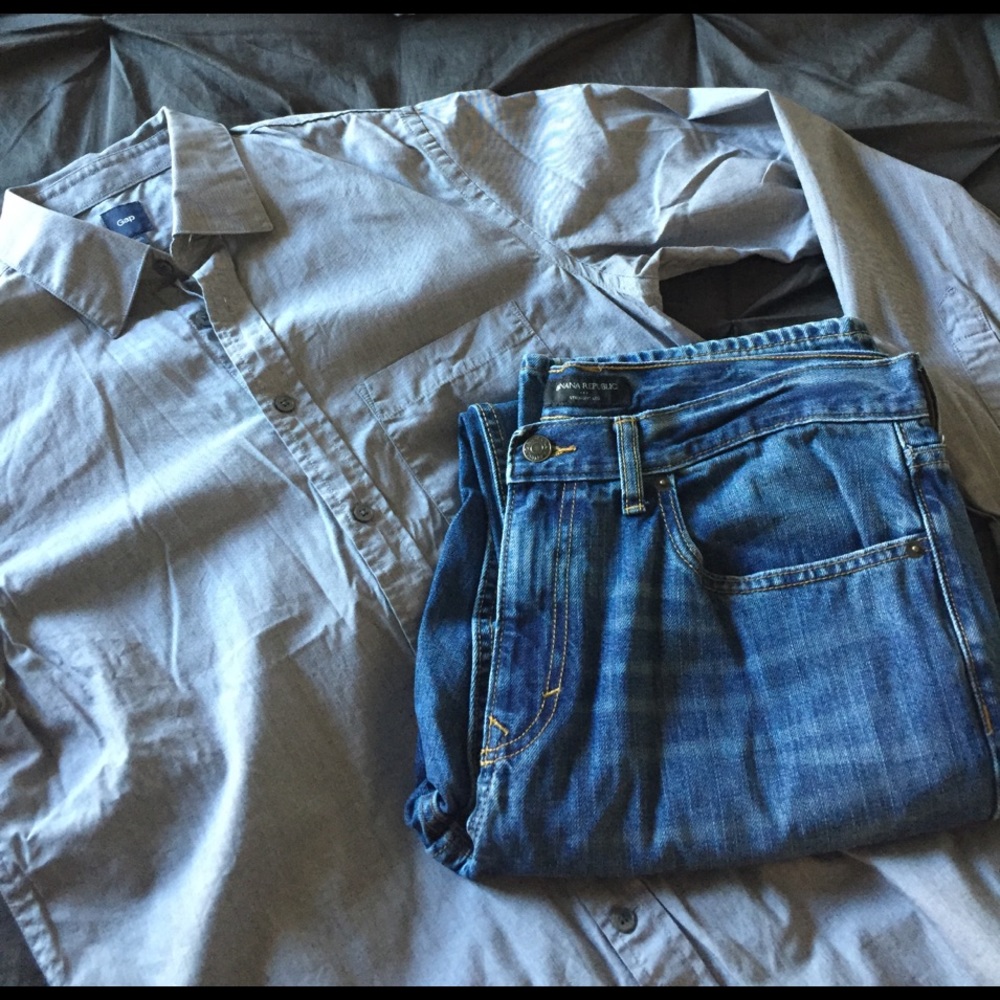 NEW Banana Republic Straight Leg Jeans